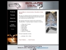 Website Snapshot of Square Deal Engineered Tooling