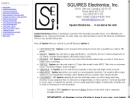 Website Snapshot of Squires Electronics Inc