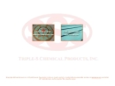 TRIPLE S CHEMICAL PRODUCTS, INC.
