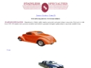 Website Snapshot of Stainless Specialties