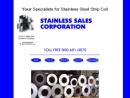 Website Snapshot of Stainless Sales Corp.