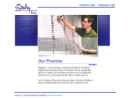 Website Snapshot of Staley Data Services