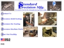 Website Snapshot of Standard Precision Mfg.