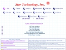 Website Snapshot of Star Technology