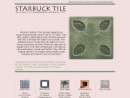 Website Snapshot of Starbuck Goldner Tile