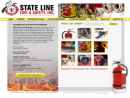 Website Snapshot of STATE LINE FIRE & SAFETY INC