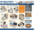 Website Snapshot of Stedman Machine Co.