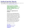 Website Snapshot of Steelhead Specialty Minerals, Inc.