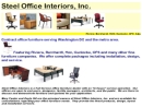 Website Snapshot of STEEL OFFICE INTERIORS, INC.