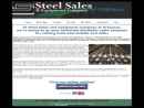Website Snapshot of Steel Sales & Equipment