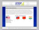 Website Snapshot of STEP ELECTRONICS, INC.