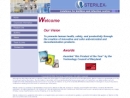 Website Snapshot of STERILEX CORPORATION THE INC
