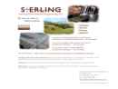 Website Snapshot of Sterling Environmental Engg