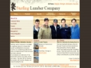 Website Snapshot of Sterling Lumber Co.