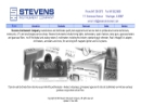 Website Snapshot of Stevens Instrument Co.