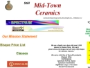 Website Snapshot of Still Mid-Town Ceramics & Supplies