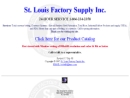 Website Snapshot of St. Louis Factory Supply, Inc.