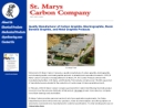 Website Snapshot of St. Marys Carbon Co.