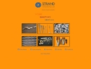 Website Snapshot of Strand Products, Inc.