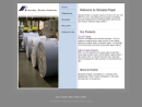 Website Snapshot of Straubel Paper Co.