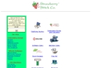 Website Snapshot of Strawberry Stitch Co.