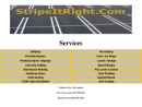 Website Snapshot of Stripe It Right Asphalt Maintenance Co., Inc.