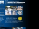 Website Snapshot of Strobic Air Corp.