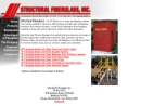 Website Snapshot of Structural Fiberglass, Inc.