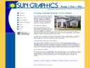 Website Snapshot of Sun Graphics