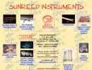 Website Snapshot of Sunreed Instruments