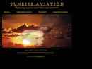 Website Snapshot of SUNRISE AVIATION, INC