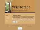 Website Snapshot of SUNSHINE QUALITY CLEANING SERVICES