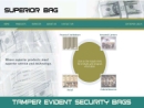 Website Snapshot of SUPERIOR BAG MANUFACTURING CORPORATION