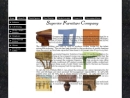 Website Snapshot of Superior Furniture Co