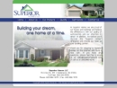 Website Snapshot of Superior Homes, LLC of Louisiana