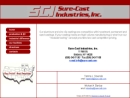 Website Snapshot of Sure-Cast Industries, Inc.