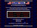 Website Snapshot of Sure Tool Manufacturing Co.