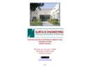 Website Snapshot of Surface Engineering