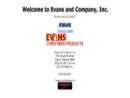 Website Snapshot of Evans & Co., Inc.