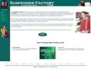 Website Snapshot of Suspender Factory, Inc.