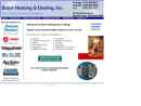 Website Snapshot of Sutor Heating & Cooling, Inc.