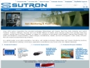 Website Snapshot of SUTRON CORPORATION