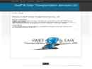 Website Snapshot of Swift & Easy Transportation Services, Ltd.