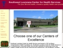 Website Snapshot of SWLA CENTER FOR HEALTH SERVICES
