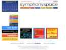 Website Snapshot of SYMPHONY SPACE INC