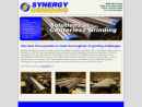 Website Snapshot of SYNERGY GRINDING, INC.