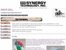 Website Snapshot of SYNERGY TECHNOLOGY INC