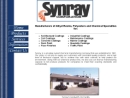 Website Snapshot of Synray Corp.