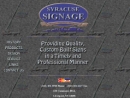 Website Snapshot of Syracuse Signage, Inc.