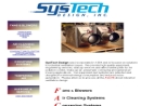 Website Snapshot of SysTech Design, Inc.